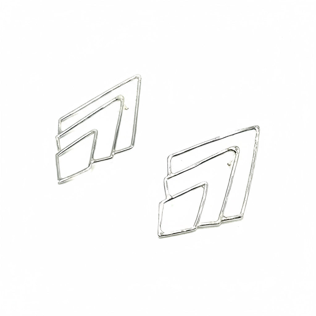 Lucile Earrings in Sterling Silver