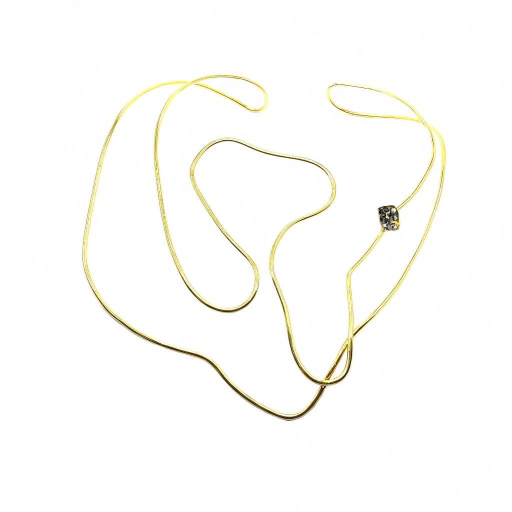 Tracy Necklace 14K Gold Plated by Iza by Silvia D'Avila