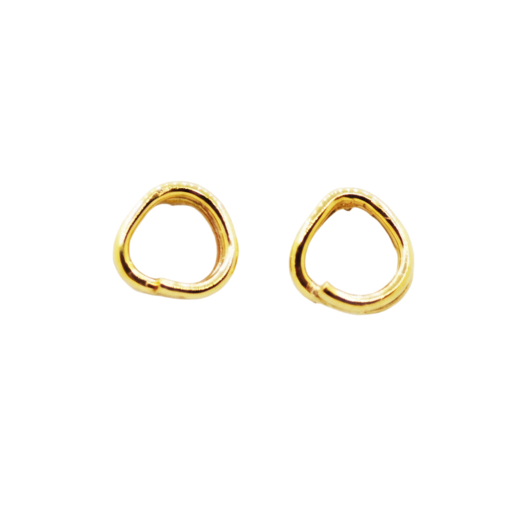 Gwen Earrings .50" Gold