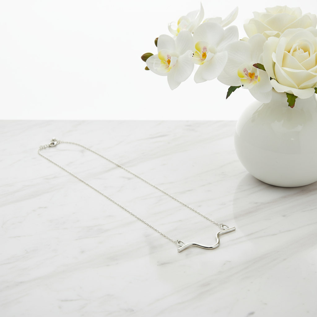 Abby Necklace Silver