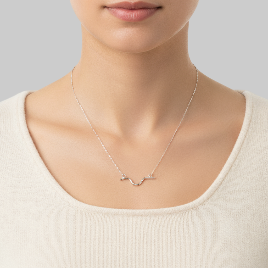 Abby Necklace Silver