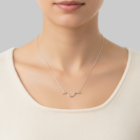 Abby Necklace Silver