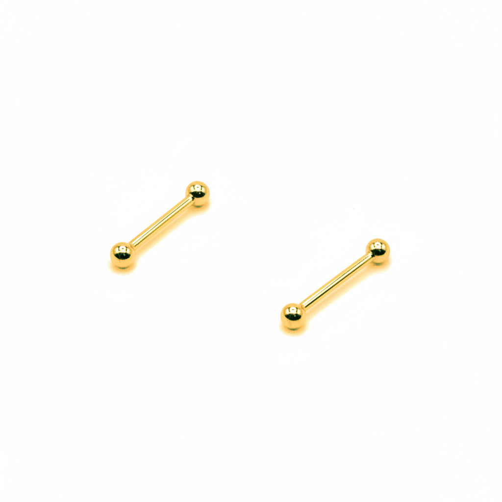 Claire Earrings in Brass - 14k Gold Plated