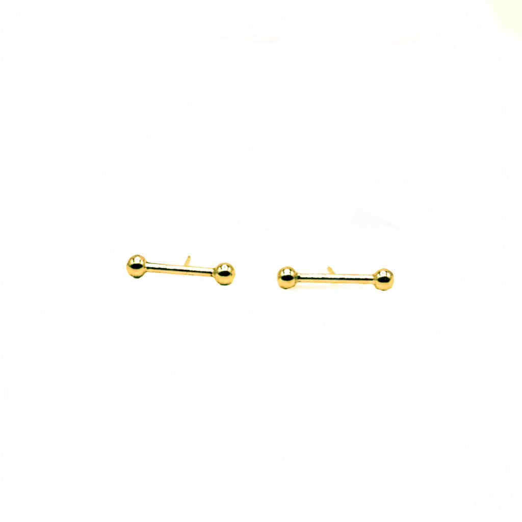 Claire Earrings in Brass - 14k Gold Plated