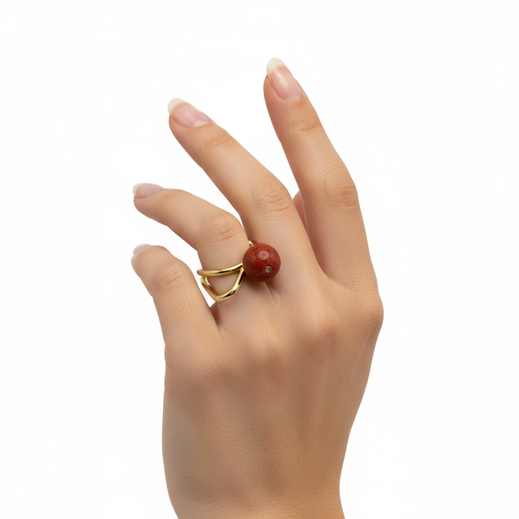 Ibie Coral Ring