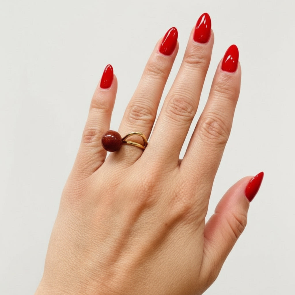 Ibie Coral Ring