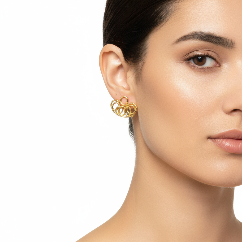 Leslie Earrings Gold