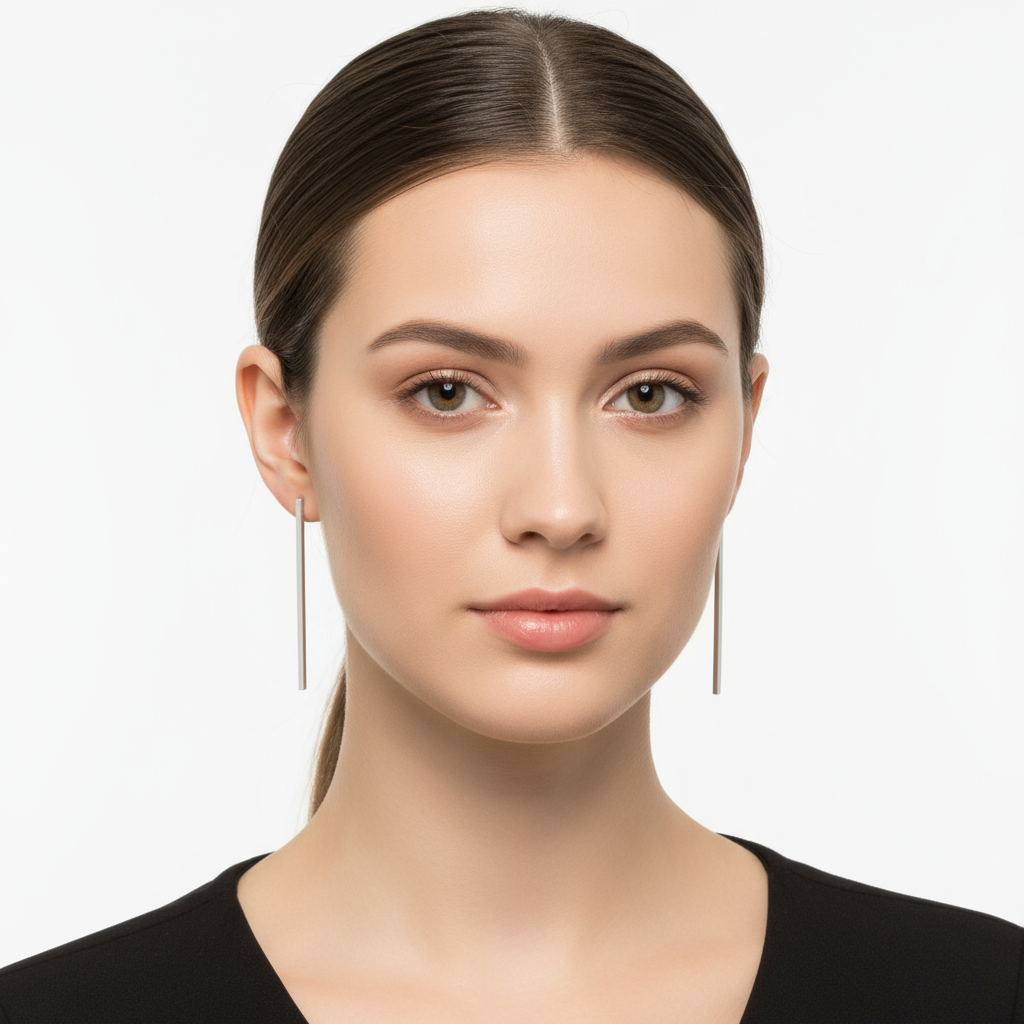 Lizzy Earrings Silver