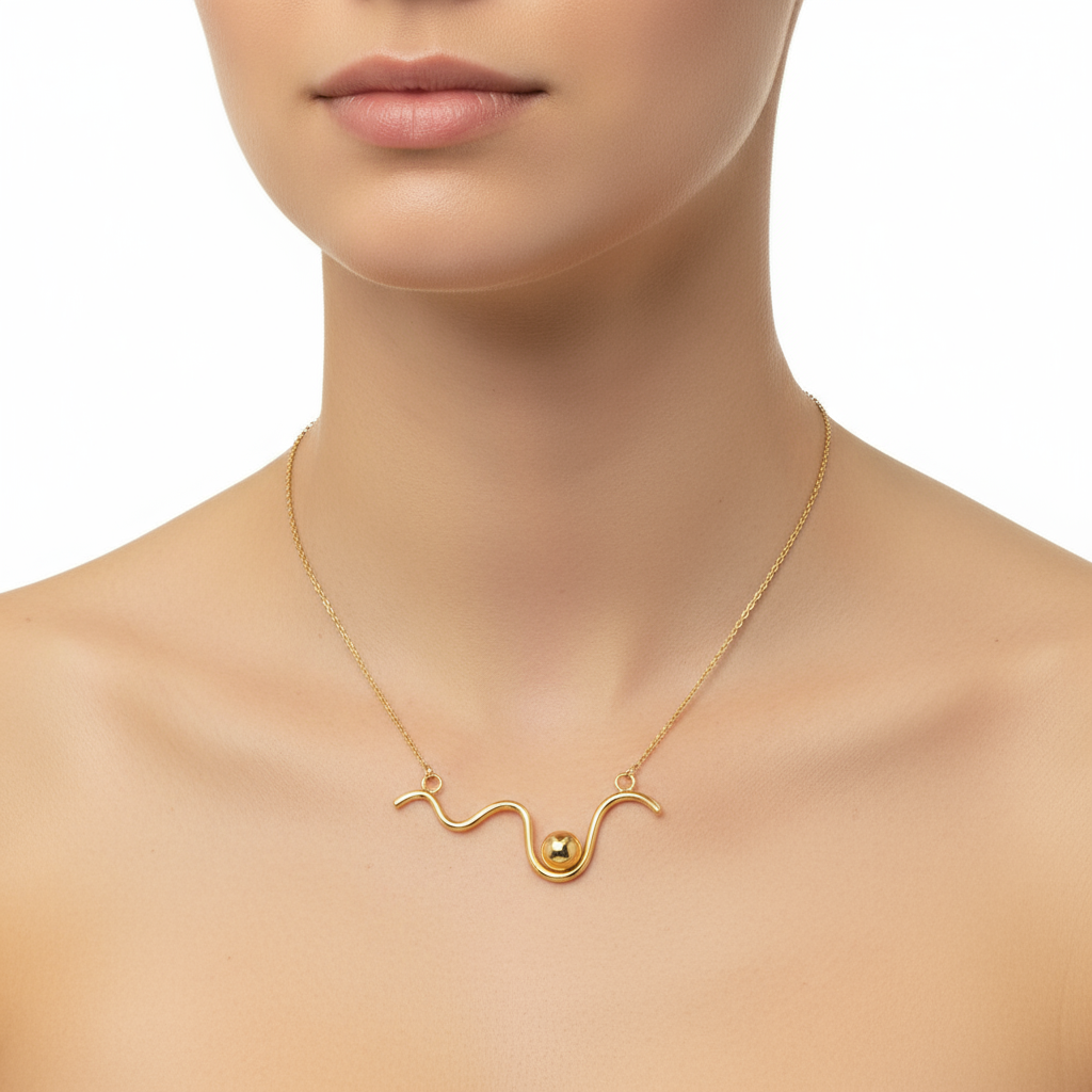 Mikelle Necklace Gold