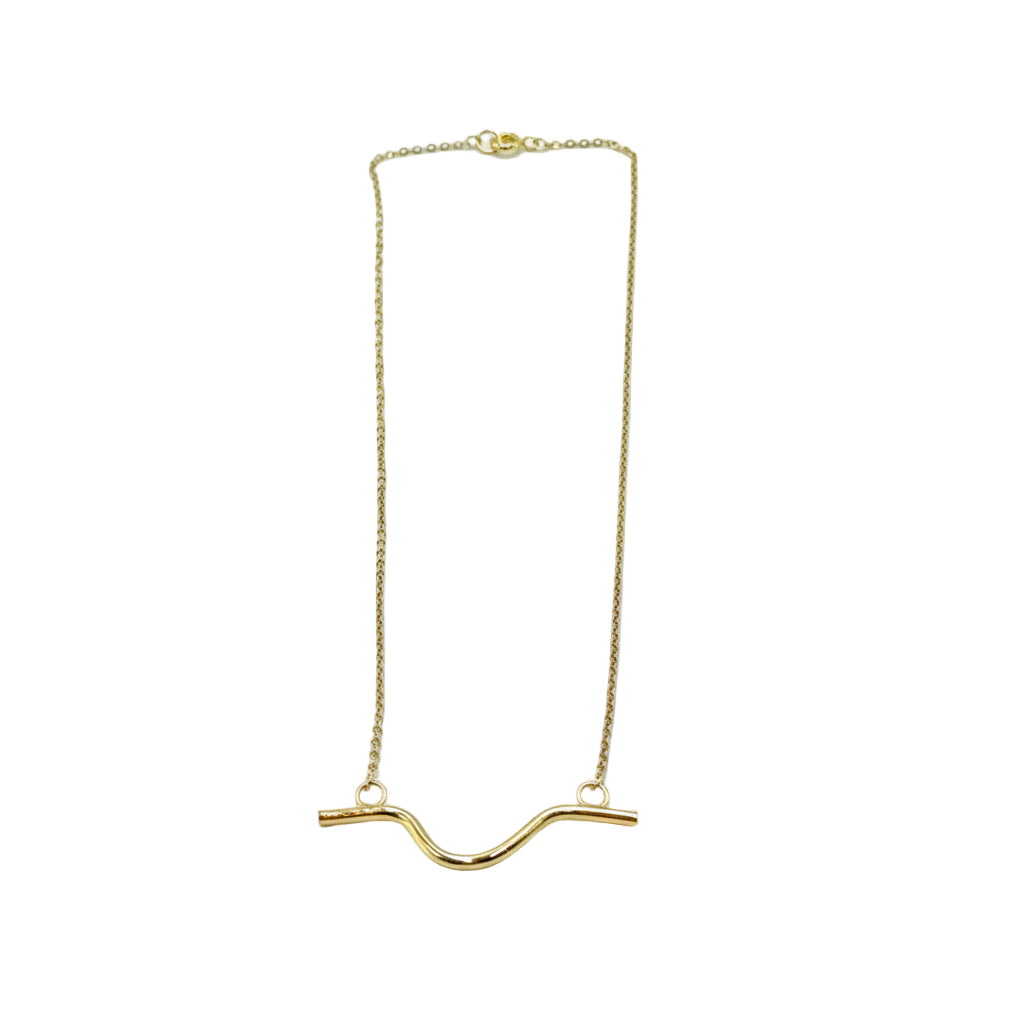 Abby Necklace Gold, Aura by Gabby Collection - Gabby C Thomas - Iza by Silvia D'Avila, New York