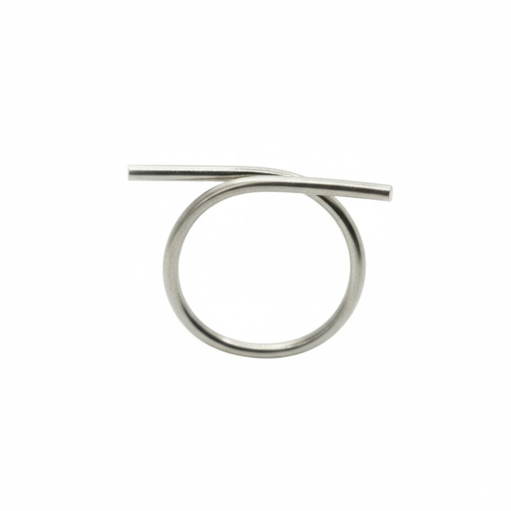 Brie Ring Silver, Aura by Gabby Collection - Gabby C Thomas  - Iza by Silvia D'Avila, New York