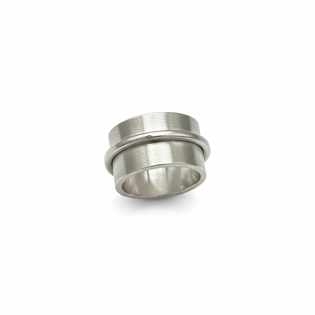 Casey Ring Silver, Aura by Gabby Collection - Gabby C Thomas  - Iza by Silvia D'Avila, New York 