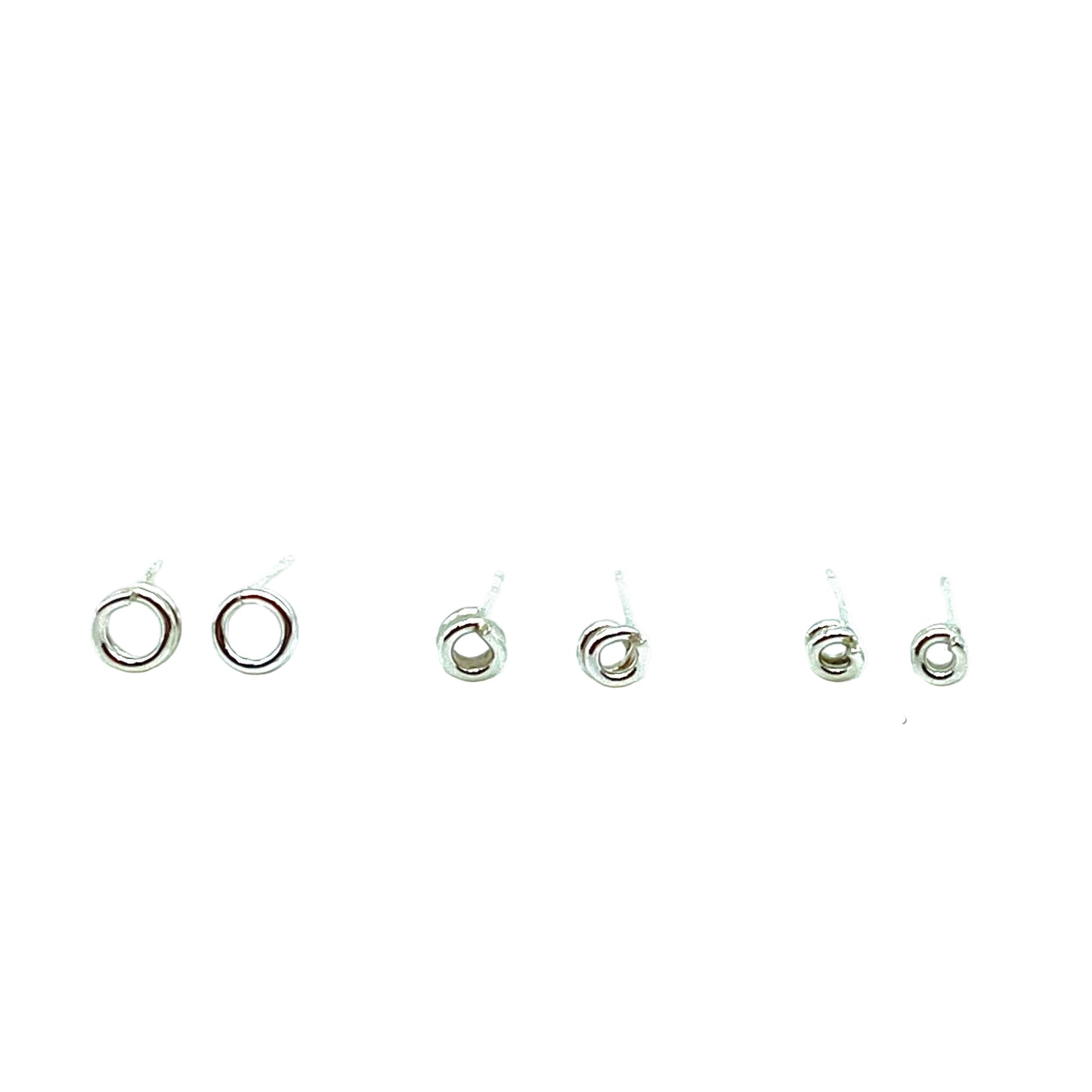 Gwen Earrings .25 Silver