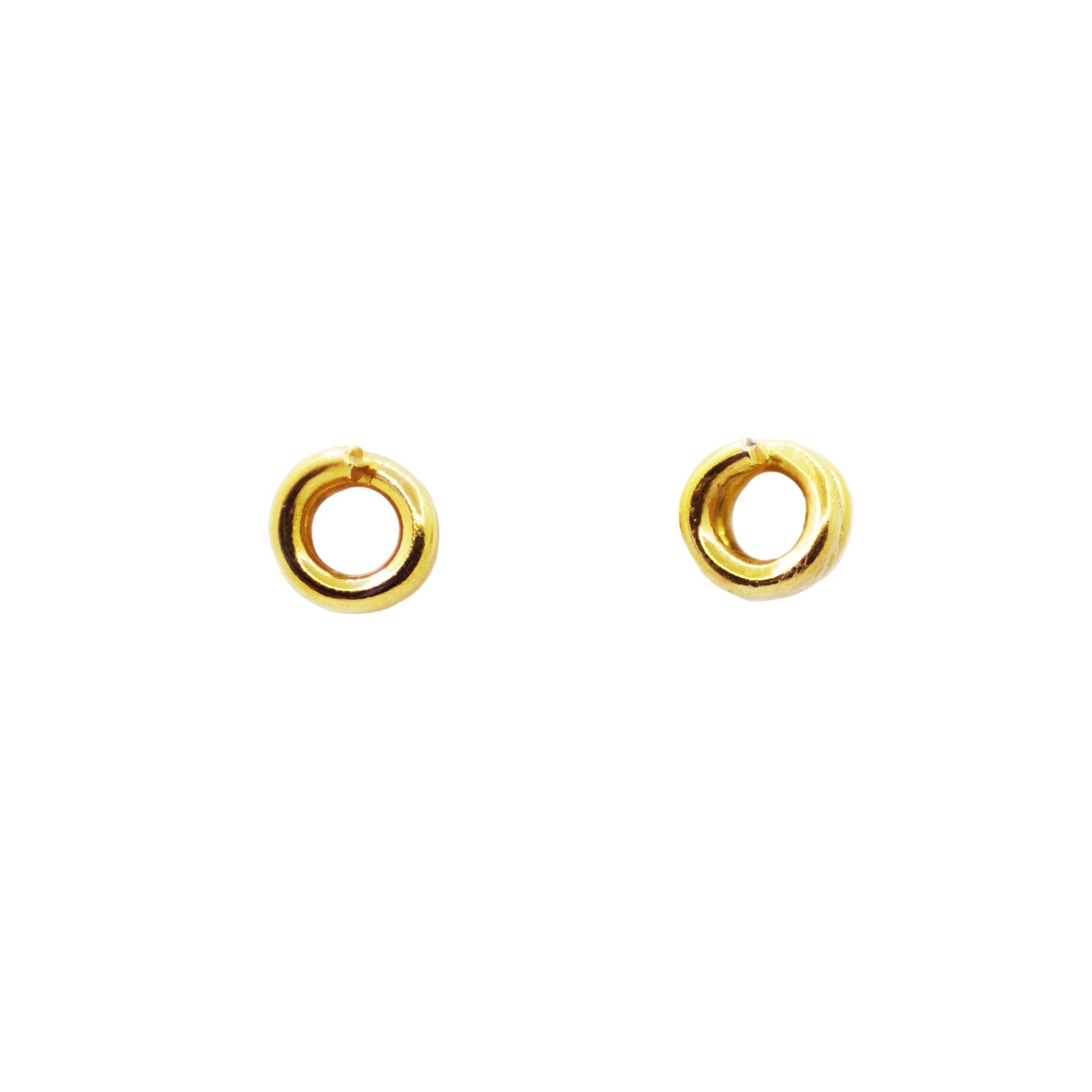 Gwen Earrings .25 Gold, Aura by Gabby Collection - Gabby C Thomas  - Iza by Silvia D'Avila, New York  